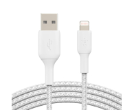 BELKIN Kabel Braided USB- Lightning 15cm biały CAA002bt0MWH - 711636 - zdjęcie 2